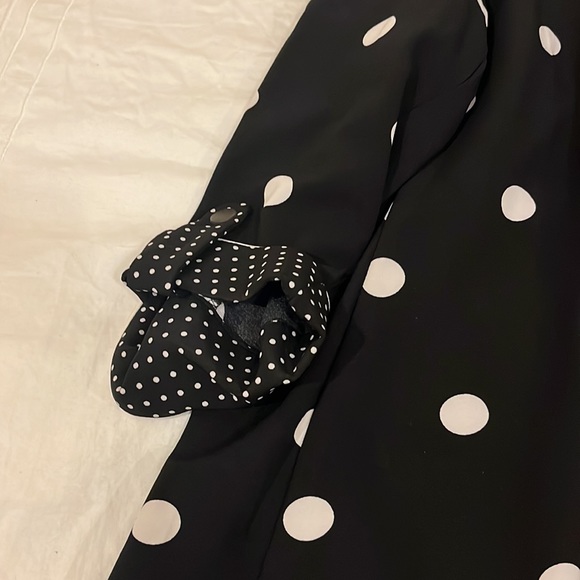 Cute a polka Dot long jacket size 1X Nygard - Picture 3 of 5